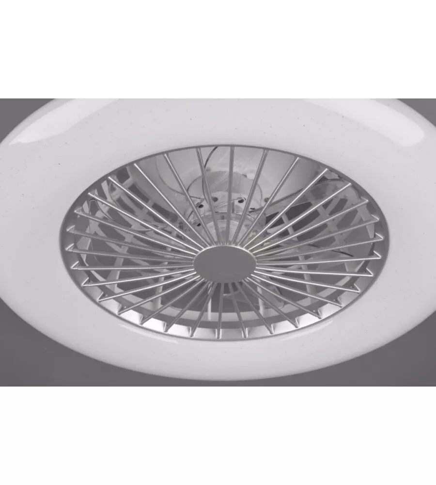 VENTILATORE DA SOFFITTO "STRALSUND" CON LED INCLUSO Ø50 CM, 30W